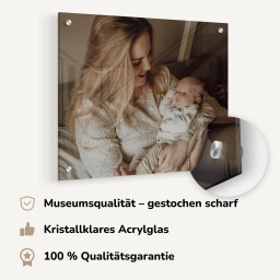 foto auf acrylglas Abstandshalter