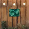 Monstera - Bladeren - Planten - Jungle - Natuur tuinposter los doek klein -sfeer1