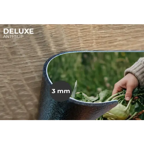 Veld - Groenten - Biologisch - Oogst Placemat vinyl groot -closeup
