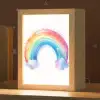 Regenboog - Kinderen - Meisje Light Box met kabel klein -zzz_3d_website