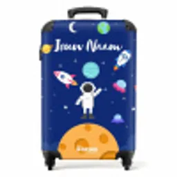 Raketspeurder NBS - Handbagage koffer - Kinderen Unisex middel -productfoto_recht