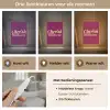 Cherish every moment - Cocktailglas - Bordeaux Light Box met kabel (Tafellamp) klein -USP_lichtkleurNL