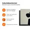 Zwart - Vrouw - Hoed Inductie beschermer vinyl 3mm klein -zzzzzzz-td-ups