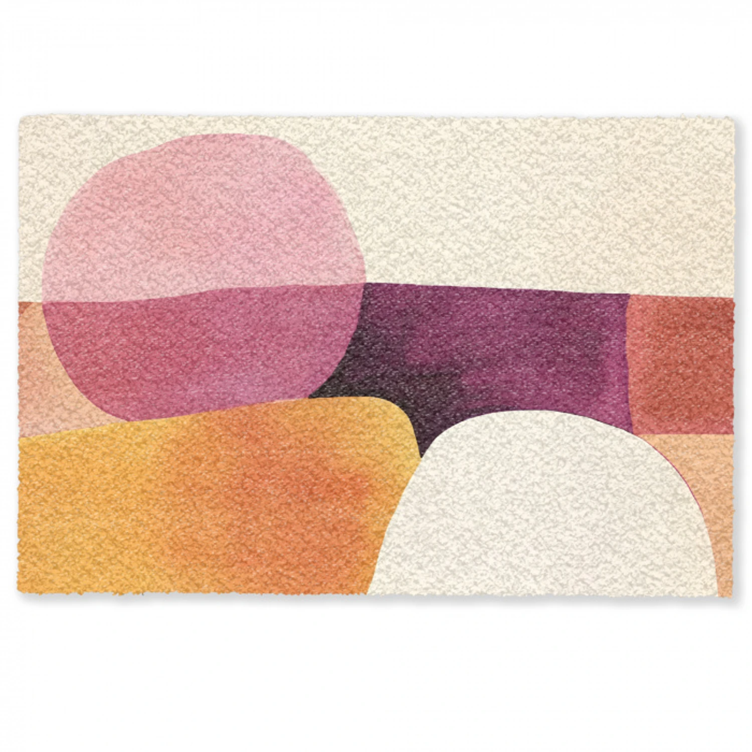 Vormen - Abstract - Kleurrijk Deurmat klein -zkaufland3d