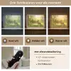 Konijn - Zonlicht - Bos Light Box met batterij (Wandlamp) middel -USP_lichtkleurNL