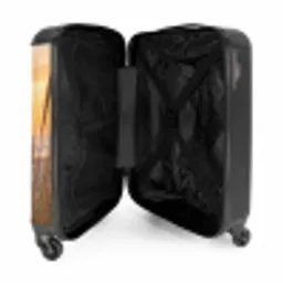 Zonsondergang - Duinen - Zee NBS - Handbagage koffer - Volwassenen Unisex middel -binnenkant