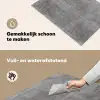 Beton - Patroon - Antiek Inductie beschemer met haakjes klein 777 -ky-schoon-nl