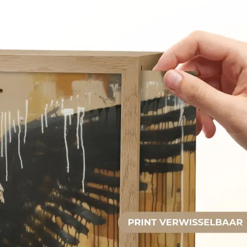 Graffiti - Kunst - Vleugels - Street art - Banksy Style Light Box met batterij (Wandlamp) middel -USP_websiteprintNL