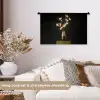Sierlijk - Boeket - Goud - Vaas Wandkleed katoen klein -sfeer1