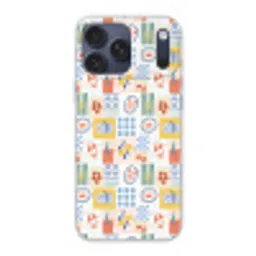 Zee - Sfeer - Mozaïek - Wijn Telefoonhoesje iPhone 17 Pro Max klein 879 -3d