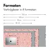 Vloeiend - Olieverf - Roze Muismat XXL klein 681 -sfeer5