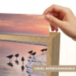 Meeuwen - Strand - Zee - Roze Light Box met kabel (Kinderlampje) klein -USP_websiteprintFR
