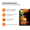 Fastfood - Graffiti - Hamburger - Eten - Modern Inductie beschermer vinyl 3mm klein -zzzzzzz-td-ups