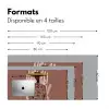 Abstract - Figuur - Illustratie - Hoed Muismat XXL klein -zsfeer5_frans