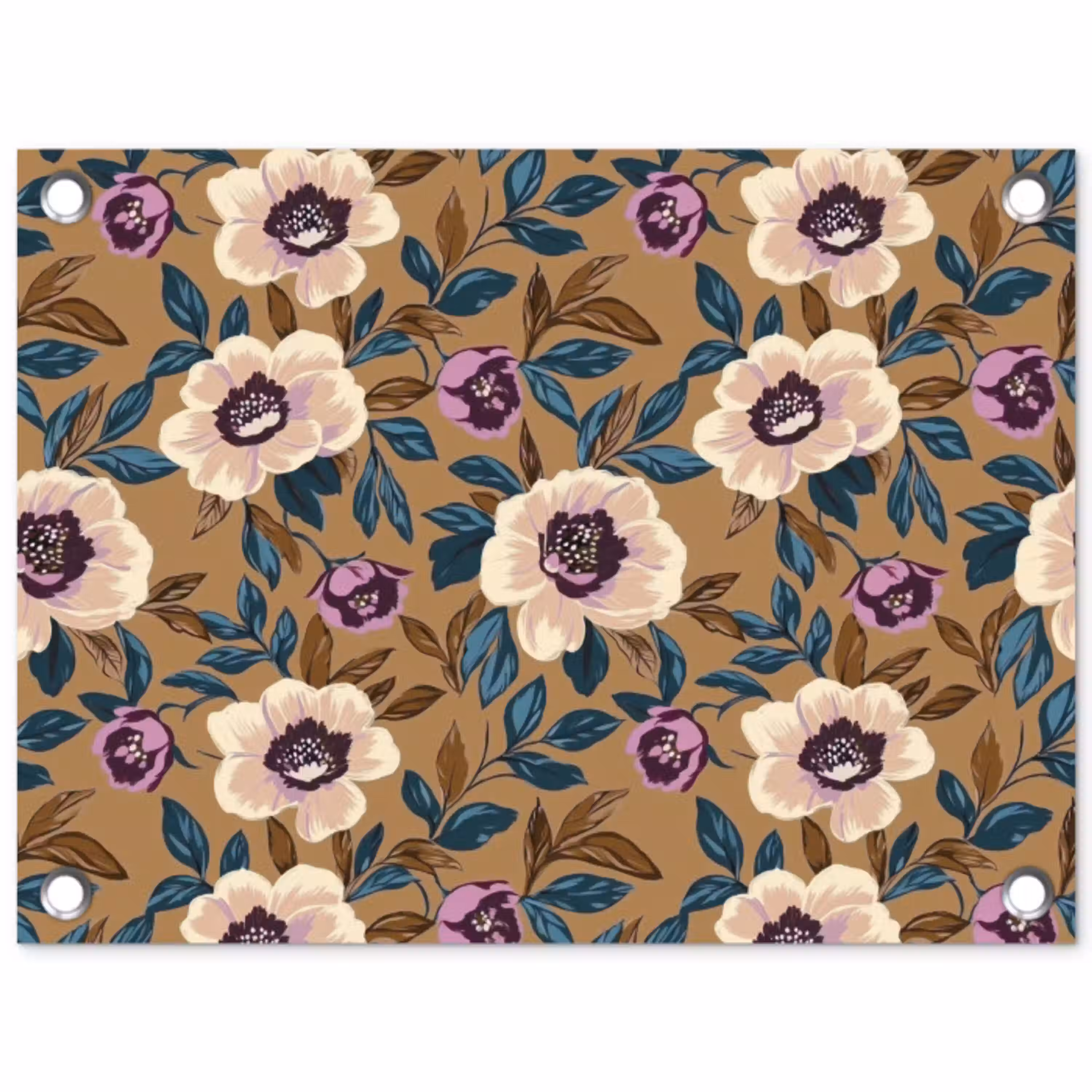 Floraal - Stilleven - Kleurrijk tuinposter los doek klein 239 -3d