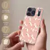 Modern - Kraanvogels - Roze Telefoonhoesje iPhone 17 Pro klein 878 -sfeer3_NL