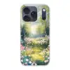 Bos - Schilderstijl - Kleurrijk Telefoonhoesje iPhone 17 Pro klein -3d