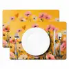 Bloemen - Veld - Geel Placemat vinyl groot -zzsfeer2_Kitchenyeah-website