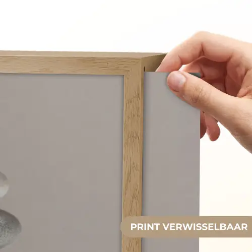 Gestapelde - Stenen - Grijs Light Box met batterij (Wandlamp) middel -USP_websiteprintNL