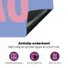 Ciao - Roze - Blauw - Golvend Inductie beschermer vinyl 3mm klein -zzzzzzz-cc-onderkant