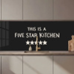This is a five star kitchen keuken achterwand 2 middel zz_3dshopping