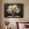 Boom - Zwart - Goud - Wit - Modern Textielframe - compleet frame klein -sfeer1