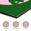 Cirkel - Roze - Tekst - Art aluminium wit klein -closeup_NL