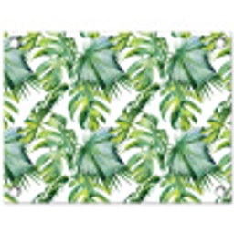 Bohemian - Bladeren - Bloemen - Tropisch tuinposter los doek klein -3d