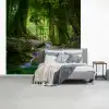 Jungle - Stenen - Water - Natuur - Planten fotobehang vinyl groot -slaapkamer