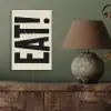 Eten - zwart - Japandi - Wit aluminium wit klein -sfeer2