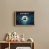 Heks - Maan - Bos - Magisch Light Box met batterij (Wandlamp kind) middel -sfeer2_kind
