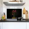Rode - Bloemen - Vaas Inductie beschemer met haakjes klein -sfeer2