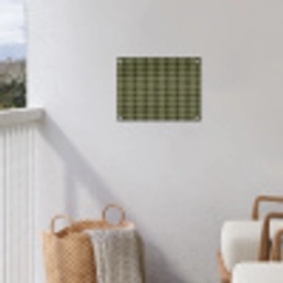 Ritmisch - Effect - Groen tuinposter los doek klein 239 -sfeer8