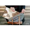 Snijdende cirkels - Overlappende vlakken laptophoes neopreen klein -tas