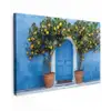 Citroenbomen - Geel - Deur - Potten canvas 2cm klein -z3d