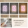 Roze - Hart - Lolly - Snoep Light Box met kabel (Tafellamp) klein -USP_lichtkleurNL
