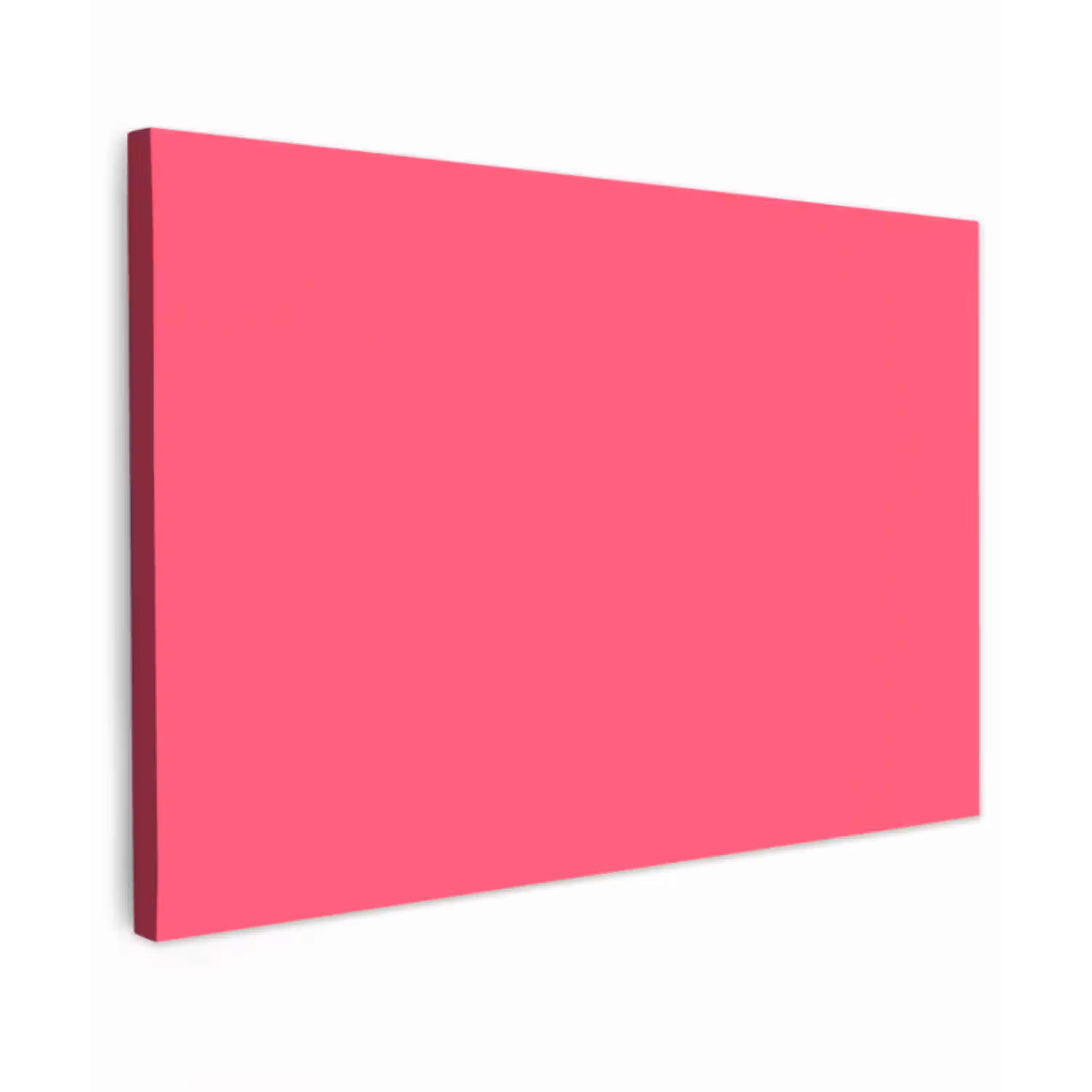 Neon - Flamingo - Roze Tuinposter op houten frame 2 cm dik klein 845 -3d