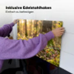 Houtsnip - Bos - Bladeren - Herfst - Gecamoufleerd Inductie beschemer met haakjes klein -ky-ophangen-de