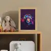 Aap - Koptelefoon - Muziek - Kleurrijk Light Box met kabel klein -sfeer2_kind