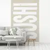 Sushi - Eten - Decoratie - Vintage fotobehang vinyl groot -woonkamer