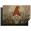 Kerstgnome - Konijntjes - Kleurrijk Inductie beschermer vinyl 3mm klein -3d