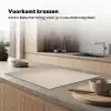 Japandi - Beige - Modern Inductie beschermer vinyl 3mm klein -sfeer1