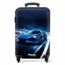 Blauwe blitz NBS - Handbagage koffer - Unisex middel -productfoto_recht