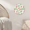 Tomaat - Paprika - Komkommer - Kruidentakjes Wandcirkel plexiglas klein 852 -sfeer5