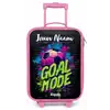 Neon - Graffiti - Voetbal - Kleurrijk Kinderkoffer - Roze klein -zz3dotto