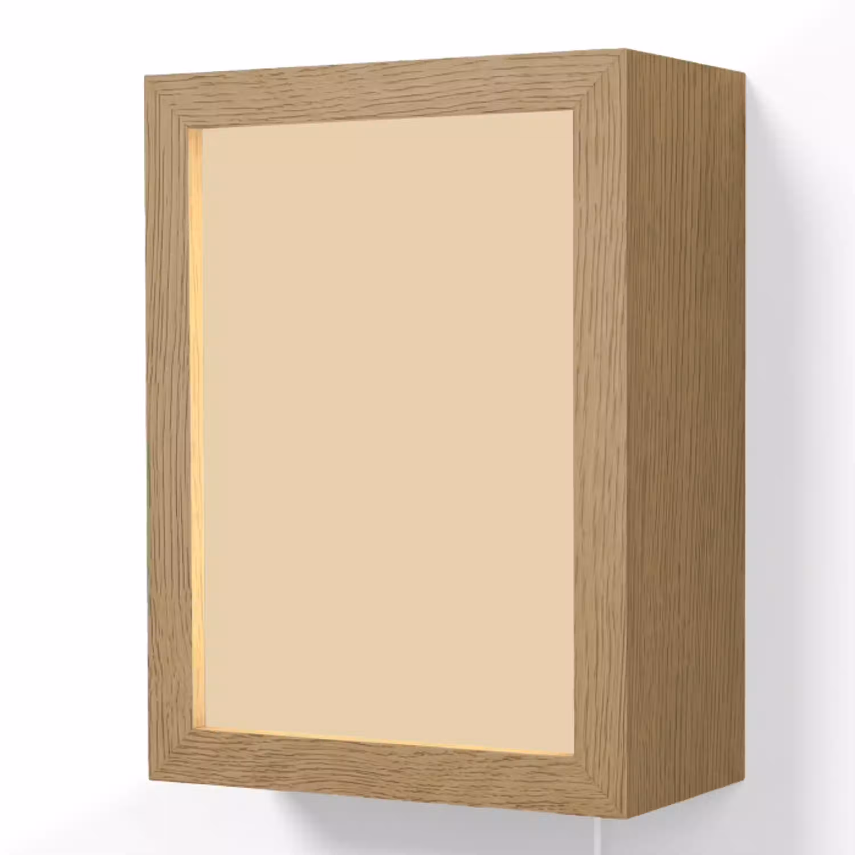 Desert - Sand - Nude Light Box met kabel (Wandlamp) klein 929 -3d