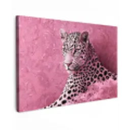 Panter - Luxe - Roze canvas 2cm klein -z3d