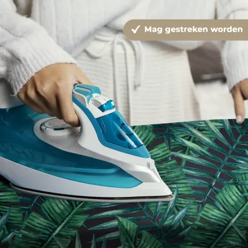 Jungle - Bladeren - Tropical Wandkleed katoen klein -sfeer9