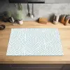 Geometrie - Lijn - Groen - Patroon Inductie beschermer vinyl 3mm klein 276 -sfeer5