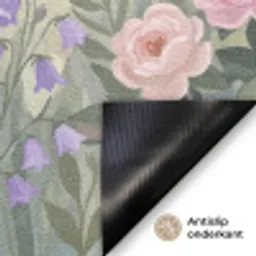 Bloemen - Tuin - Natuur - Kleurrijk Deurmat klein -antislip_NL